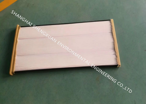 1000MM خرطوشة تصفية البوليستر مطوي الطول مع قبعات مكافحة الصدأ والإطار المعدني