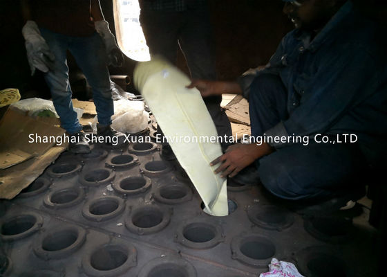 4.0m2 طلاء PTFE الجاف أكياس مرشح جامع الغبار GCP